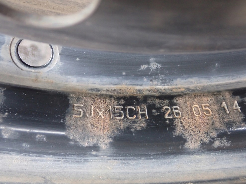 SUZUKI SWIFT MK7 10- FELGI STALOWE KOMPLET 15\