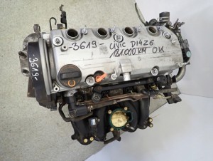 HONDA CIVIC VII 7 GEN 01-05 1.4 BENZYNA D14Z6 SILNIK MOTOR 3/10 MINIATURA