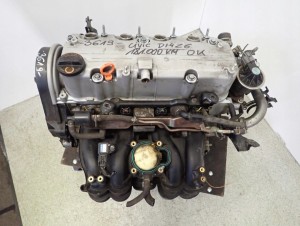 HONDA CIVIC VII 7 GEN 01-05 1.4 BENZYNA D14Z6 SILNIK MOTOR 5/10 MINIATURA