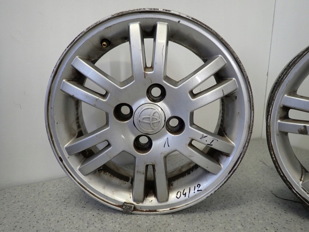 TOYOTA YARIS I 99-05 FELGI ALUMINIOWE ALUFELGI 4/14