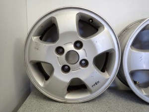HYUNDAI ACCENT 00-05 MATRIX FELGI ALUMINIOWE 4x114.3 5.5J x 15 2/11 MINIATURA