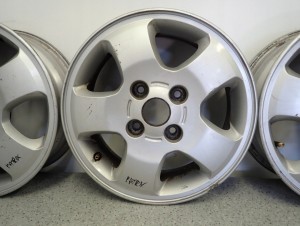 HYUNDAI ACCENT 00-05 MATRIX FELGI ALUMINIOWE 4x114.3 5.5J x 15 3/11 MINIATURA
