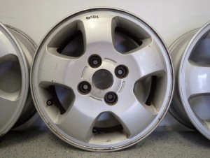 HYUNDAI ACCENT 00-05 MATRIX FELGI ALUMINIOWE 4x114.3 5.5J x 15 5/11 MINIATURA