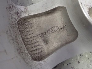 HYUNDAI ACCENT 00-05 MATRIX FELGI ALUMINIOWE 4x114.3 5.5J x 15 7/11 MINIATURA