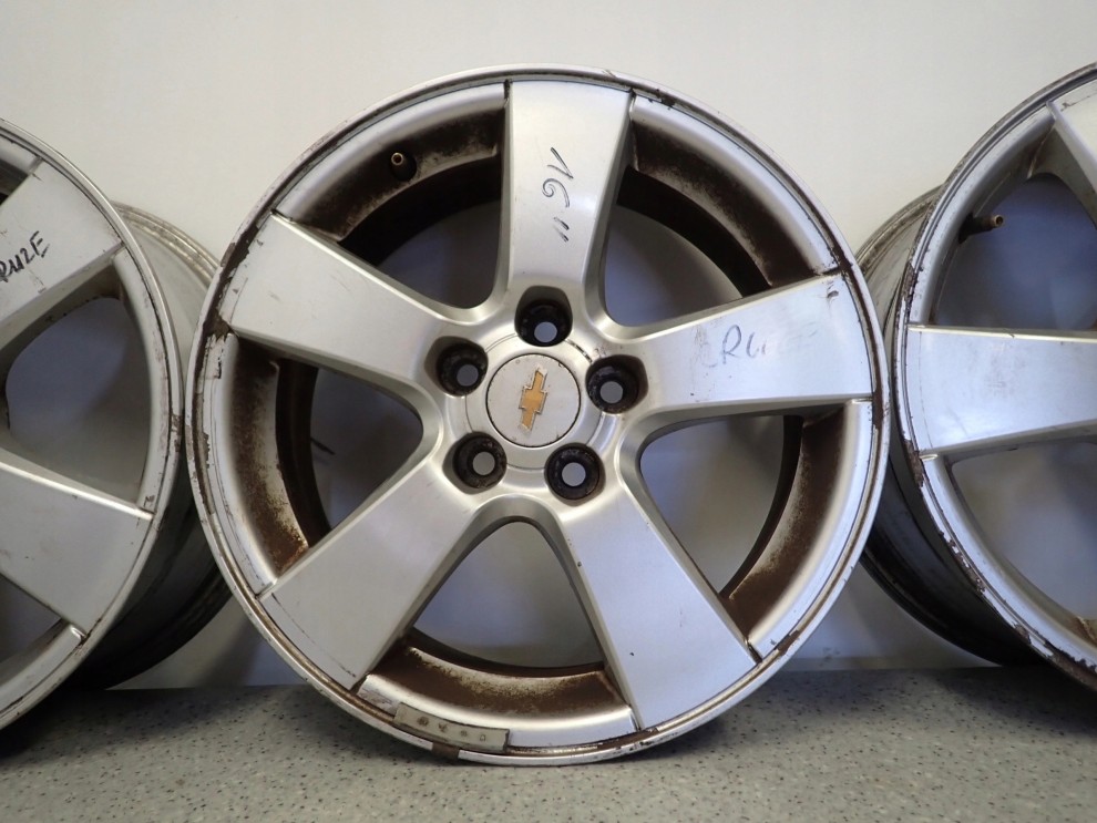 CHEVROLET CRUZE 08-12 ALUFELGI KOMPLET 9/15