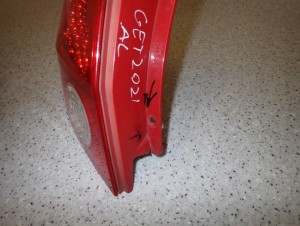 HYUNDAI GETZ 02-05 LAMPA TYLNA LEWA USZKODZONA 4/7 MINIATURA