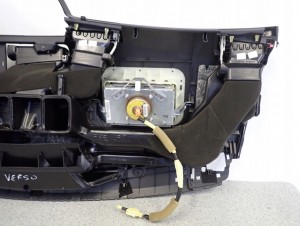 TOYOTA VERSO 2.0 D4D 09-13 PODUSZKI POWIETRZNE DESKA ROZDZIELCZA SRSY ZESTA 15/16 MINIATURA