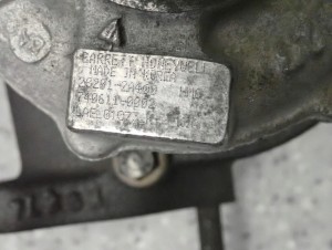 HYUNDAI i30 KIA CEED 06-09 1.6 CRDI TURBINA SPRĘŻARKA 2A400 6/6 MINIATURA