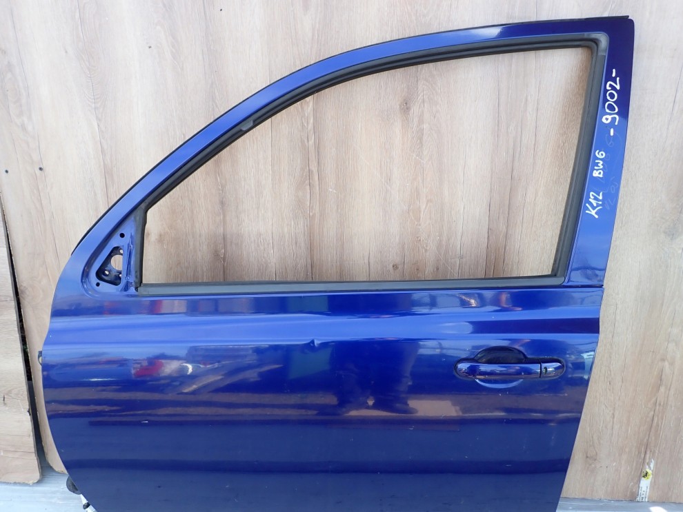NISSAN MICRA K12 03-10 5d DRZWI PRZEDNIE LEWE B32 4/12