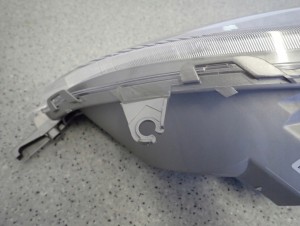 TOYOTA YARIS 99- LAMPA PRZEDNIA PRAWA REFLEKTOR FR 10/15 MINIATURA