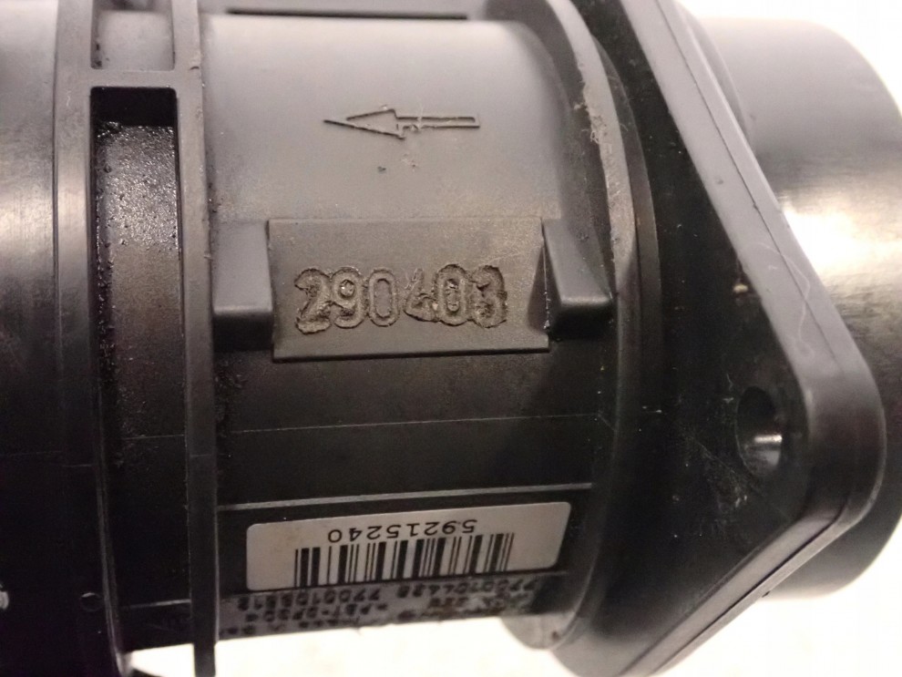 NISSAN PRIMERA P12 1.9 DCI 02- PRZEPŁYWOMIERZ POWIETRZA 4/4
