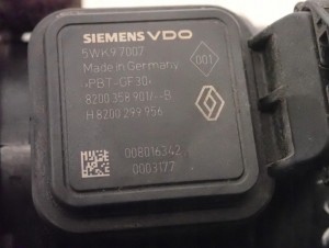 NISSAN NOTE E11 1.5 DCI 06-12 PRZEPŁYWOMIERZ 5/5 MINIATURA