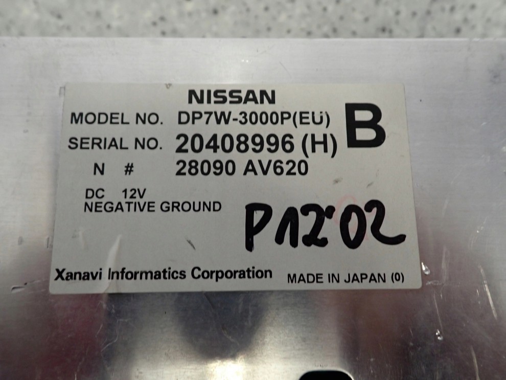 NISSAN PRIMERA P12 02-07 WYŚWIETLACZ 5/5