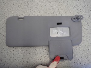 TOYOTA RAV4 RAV 4 II 00-05 DASZEK PRZECIWSŁONECZNY PRAWY 2/3 MINIATURA
