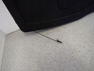 KIA VENGA 09- PÓŁKA TYLNA BAGAŻNIKA 3/13 MINIATURA