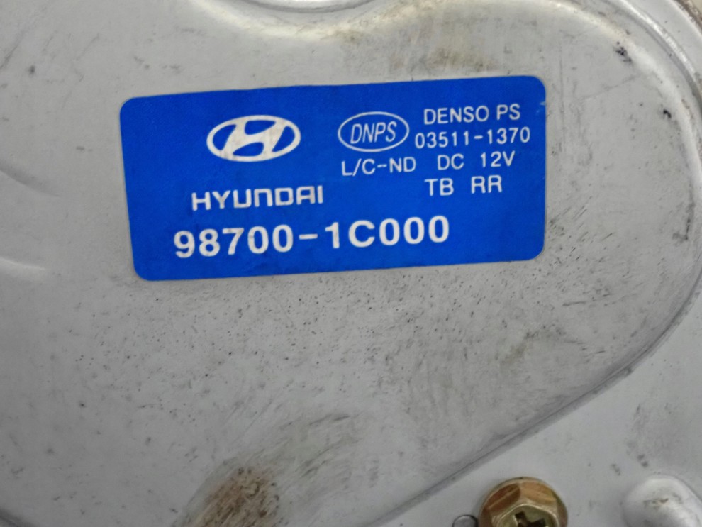 HYUNDAI GETZ SILNICZEK WYCIERACZEK SILNIK TYŁ 5/6