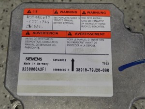 SUZUKI SX4 06-13 PODUSZKI POWIETRZNE SRSY ZESTAW KOMPLET 7/11 MINIATURA