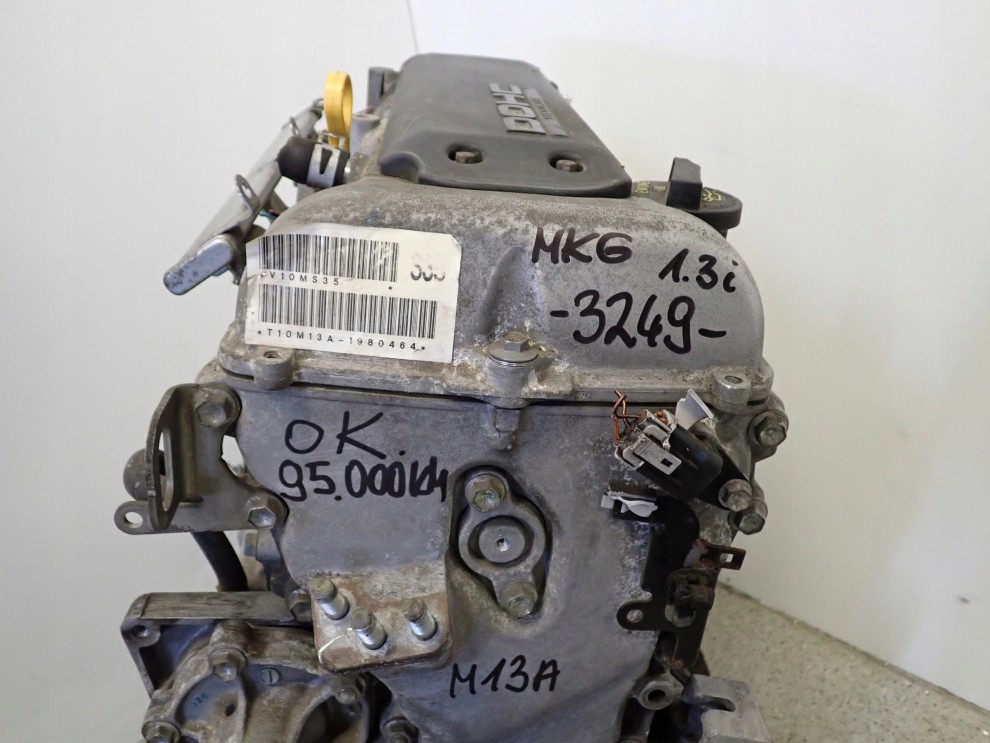 SUZUKI SWIFT MK6 05- 1.3 BENZYNA SILNIK SŁUPEK M13A NISKI PRZEBIEG 4/15
