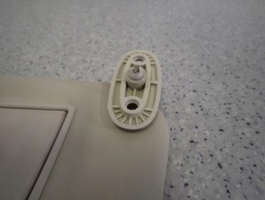 HYUNDAI GETZ 02-10 DASZEK PRZECIWSŁONECZNY PRAWY 3/9 MINIATURA