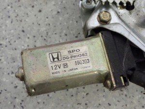 HONDA LEGEND 92-96 SEDAN 4D PODNOŚNIK SZYBY PRZEDNI LEWY 3/6 MINIATURA