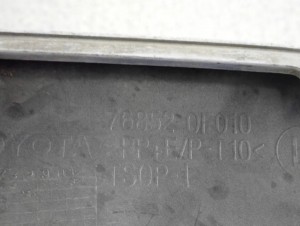 COROLLA VERSO 04-07 LISTWA NAKŁADKA ZDERZAKA PRZÓD LEWA 7/8 MINIATURA