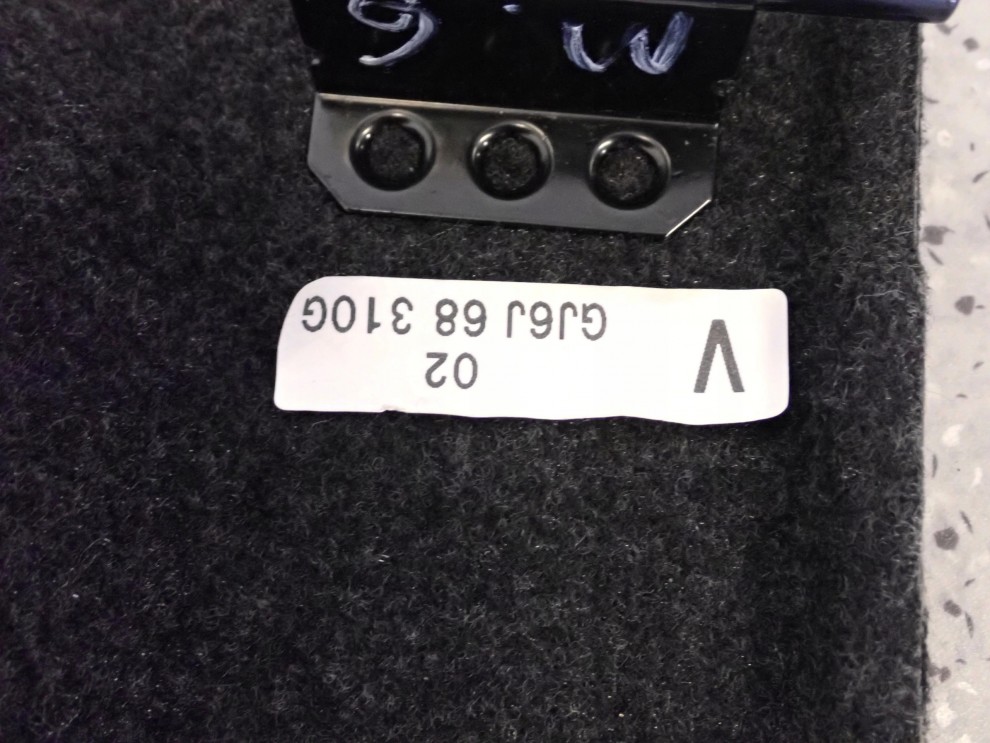 MAZDA 6 5d HB 02-07 PÓŁKA TYLNA BAGAŻNIKA 5/8