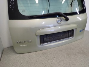 NISSAN NOTE E11 06-12 KLAPA BAGAŻNIKA SZYBA TYLNA JAB 4/10 MINIATURA