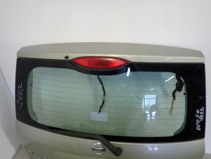 NISSAN NOTE E11 06-12 KLAPA BAGAŻNIKA SZYBA TYLNA JAB 5/10 MINIATURA