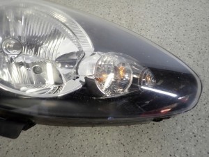 TOYOTA AYGO 06- REFLEKTOR PRAWY LAMPA PRZÓD PRAWA 6/11 MINIATURA