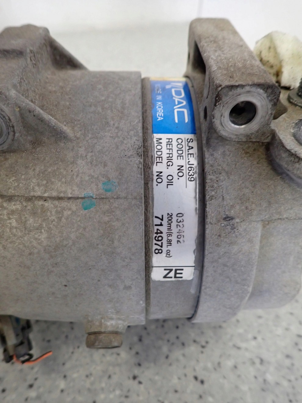 CHEVROLET AVEO T250 1,4 i KOMPRESOR SPRĘŻARKA KLIMATYZACJI 3/6
