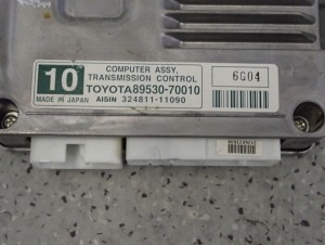 TOYOTA AYGO 1.0 BENZYNA 1KR 06-12 STEROWNIK SSKRZYNI BIEGÓW AUTOMATYCZNEJ 4/10 MINIATURA