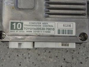 TOYOTA AYGO 1.0 BENZYNA 1KR 06-12 STEROWNIK SSKRZYNI BIEGÓW AUTOMATYCZNEJ 5/10 MINIATURA