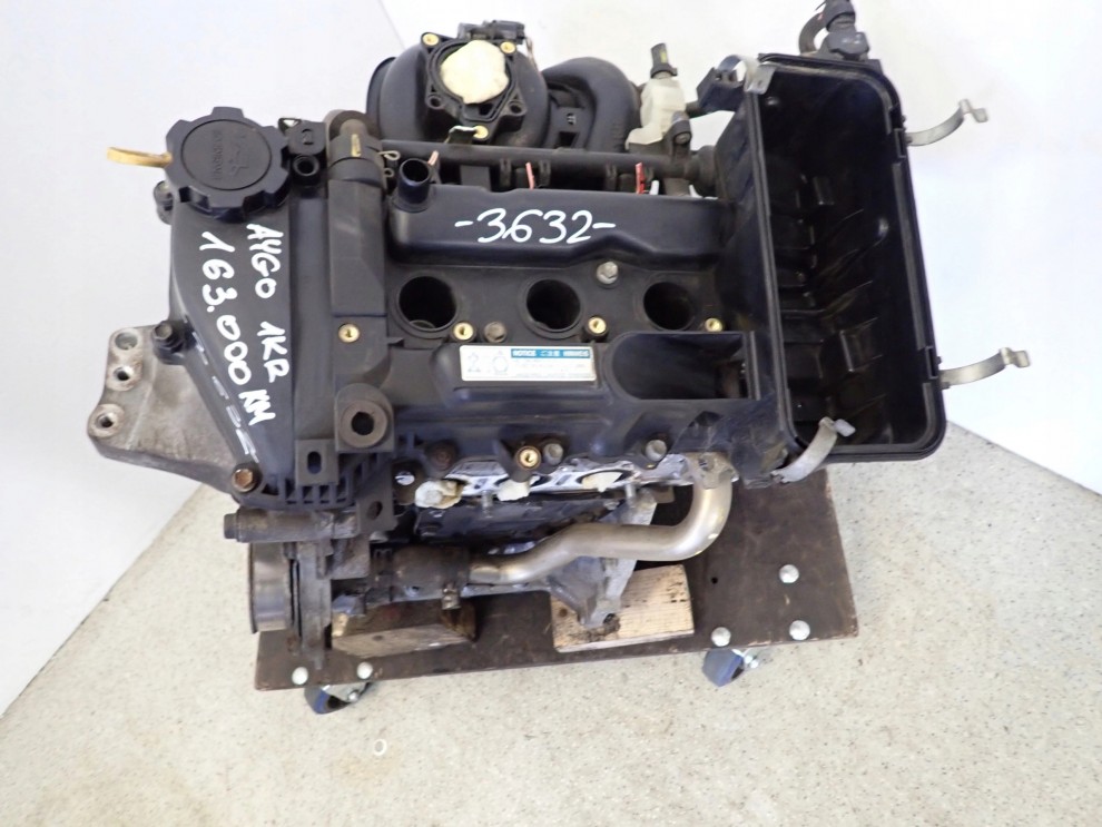 TOYOTA AYGO 05-12 1.0 i SILNIK BENZYNOWY 1KR 5/10