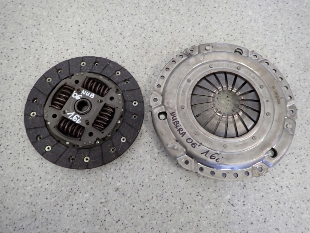 CHEVROLET LACETTI NUBIRA 1.6i 03- TARCZA DOCISK SPRZĘGŁA 1/6