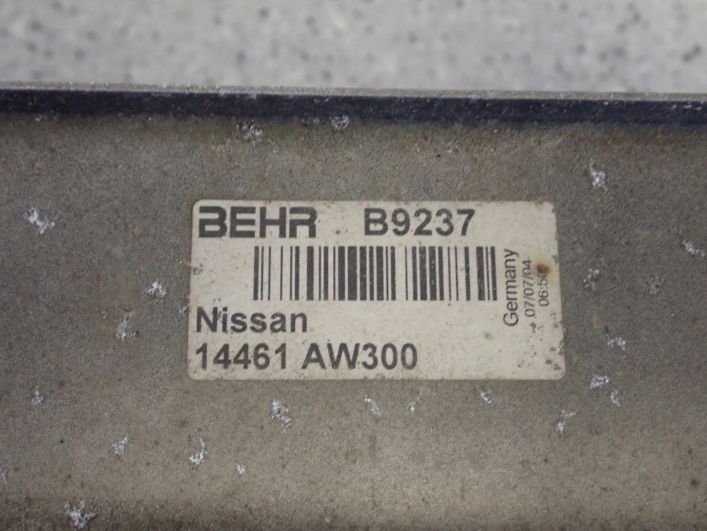 NISSAN PRIMERA P12 1.9 dCi INTERCOOLER CHŁODNICA 6/10