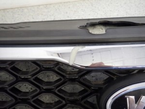 KIA RIO II HB 09-11 ATRAPA PRZEDNIA ZDERZAKA GRILL 4/8 MINIATURA