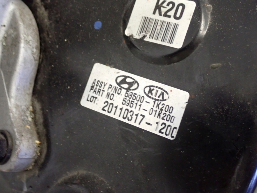 HYUNDAI IX20 1.6i 09- POMPA HAMULCOWA SERWO 58500-1K200 5/6