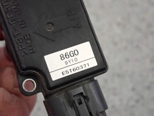 SUZUKI SPLASH 1.2i 08- PRZEPŁYWOMIERZ POWIETRZA 3/5 MINIATURA