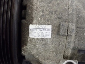 TOYOTA YARIS II 1.4d 06- KOMPRESOR KLIMATYZACJI 4/6 MINIATURA