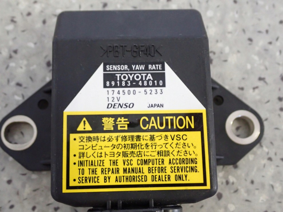 TOYOTA RAV 4 01-05 CZUJNIK TORU JAZDY ESP 2/4