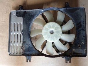 MAZDA2 MAZDA 2 DE DIESEL 09- WENTYLATOR CHŁODNICY