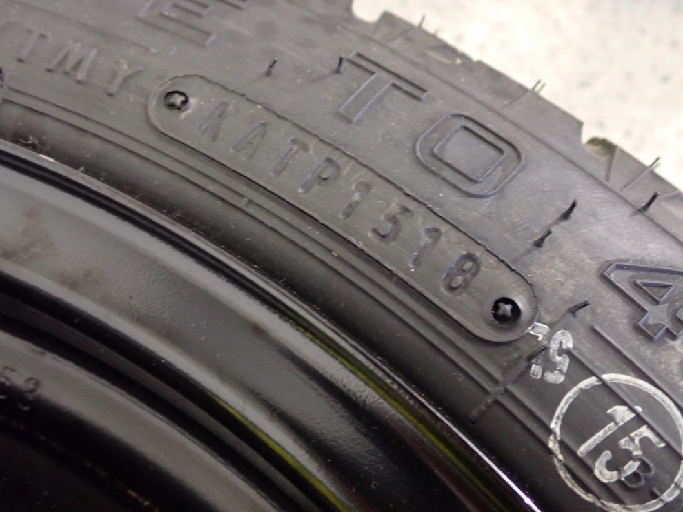 TOYOTA MAZDA SUZUKI KOŁO DOJAZDOWE DOJAZDÓWKA 4x100 R16 125/70 ORYGINAŁ 11/13