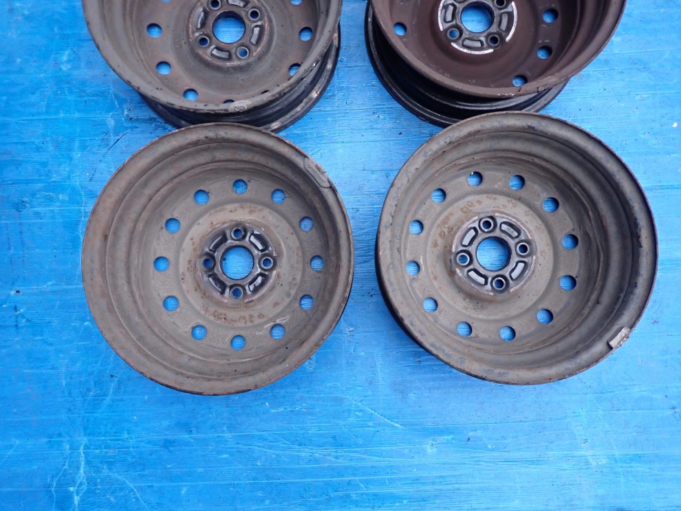 SUZUKI SPLASH 08- FELGI STALOWE KOMPLET 14x5J 4x100 ET45 10/11