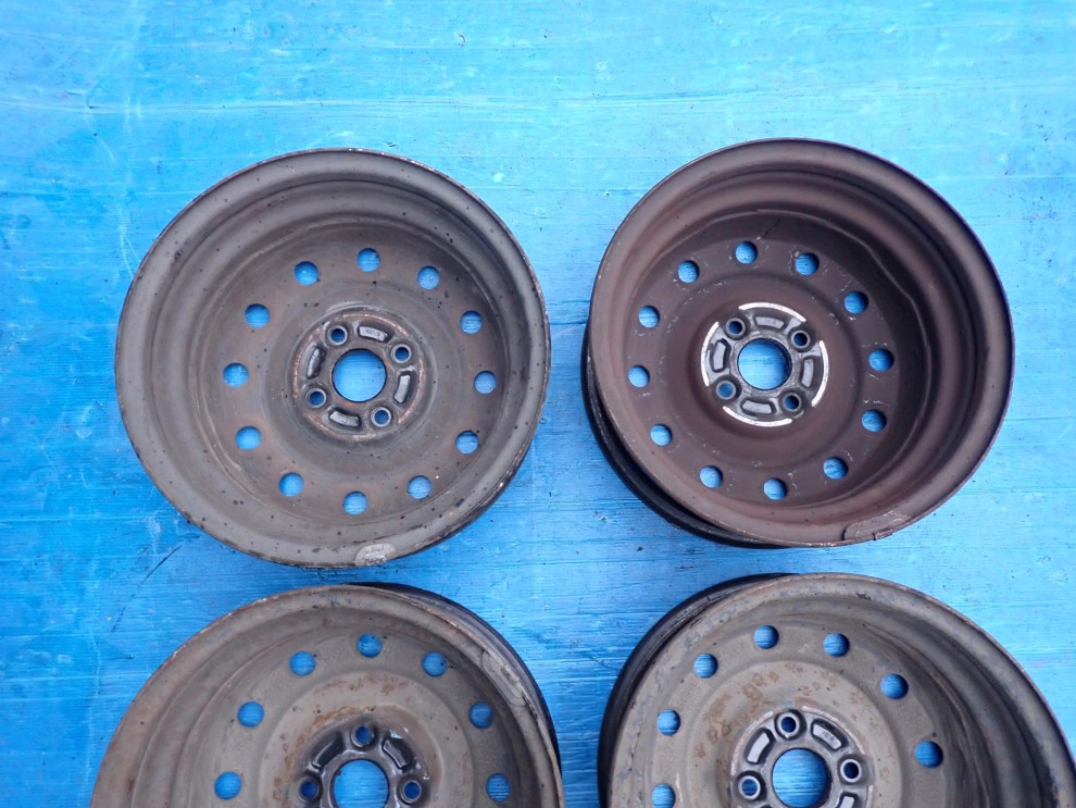 SUZUKI SPLASH 08- FELGI STALOWE KOMPLET 14x5J 4x100 ET45 11/11