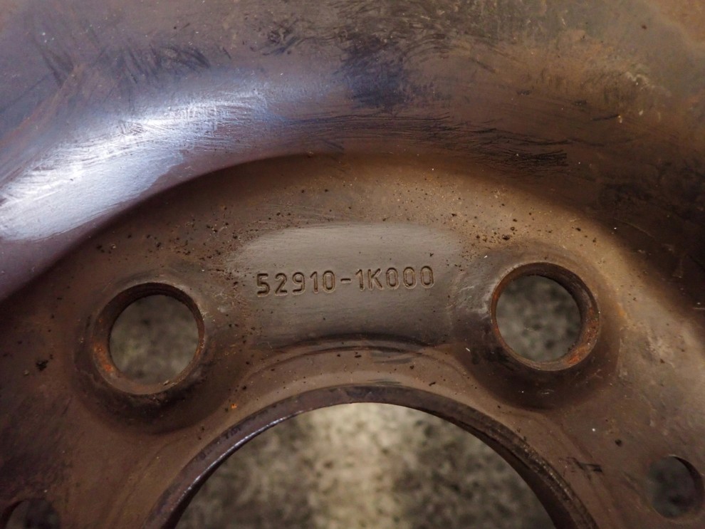 HYUNDAI IX20 09- FELGI STALOWE KOMPLET 15X6J 5X114.3 ET48 6/12