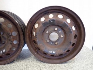 HYUNDAI IX20 09- FELGI STALOWE KOMPLET 15X6J 5X114.3 ET48 5/12 MINIATURA