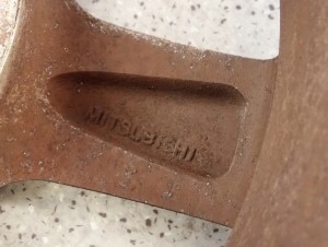 MITSUBISHI COLT CZ3 04-12 FELGI ALUMINIOWE ALUFELGI 15x6J 9/10 MINIATURA