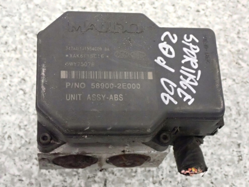 KIA SPORTAGE II 04- 2.0 CRDI POMPA ABS STEROWNIK 58920-2E000 3/8