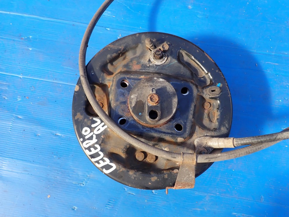SUZUKI CELERIO 14-19 BĘBEN SZCZĘKI PIASTA TYLNA LEWA 4/4
