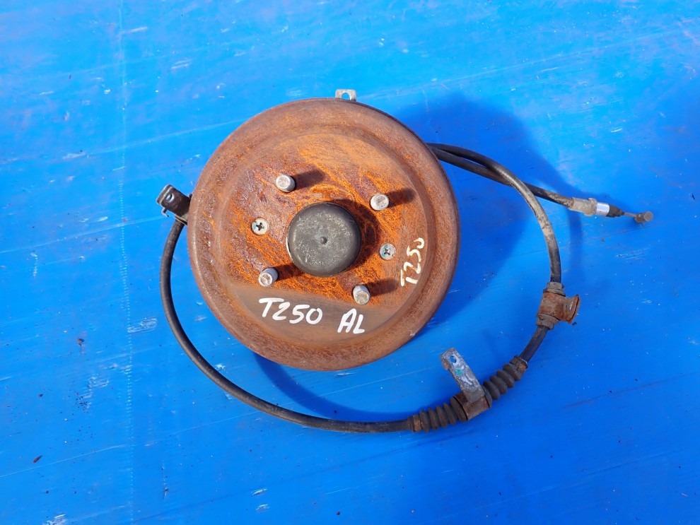 CHEVROLET AVEO T250 07- BĘBEN SZCZĘKI PIASTA TYLNA LEWA 1/5